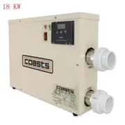 220v/380v Spa electric heat 18KW Water Heater Swimming Pool Bathtube Thermostat