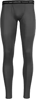 [Hot Chillys] Men's Peach Skins Fly Bottom Lightweight Moisture-Wicking UV Protective Relaxed Fit Base Layer