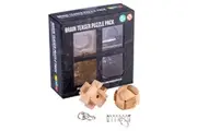4 Pcs Brain Storm Mini Brain Teaser Puzzle