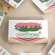 Musemory Romantic Couples Gift - Fun & Adventurous Date Night Box - Scratch Off Card Game with Exciting Ideas for Couple: Girlfriend, Boyfriend, Newlywed, Wife or Husband.
