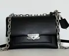 New Michael Kors Cece Medium Flap Shoulder Bag Black
