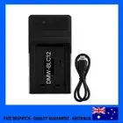 Slim DMW-BLC12 Battery Usb Led Charger Panasonic DMC-FZ2000 G5 G6 G7 G85 GH2 GX8