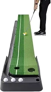 250CM Professional Golf Practice Turf Premium Putting Green Auto Ball Return Track