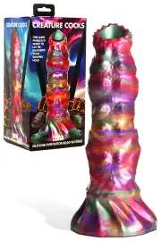 Creature Cocks Larva 9" Silicone Ovipositor Dildo with 4 Eggs