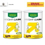 2 Tin X APPETON Weight Gain for Adult - Chocolate 450g FREE DHL SHIPPING