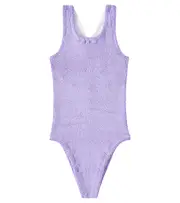 [Hunza G Kids] Hunza G Kids Lara swimsuit One Size purple