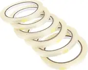 Practical 6 Pack Fibreglass Tape Rolls 1cm Wide Self-Adhesive Strong Adhesive for Electronics Circuit Boards