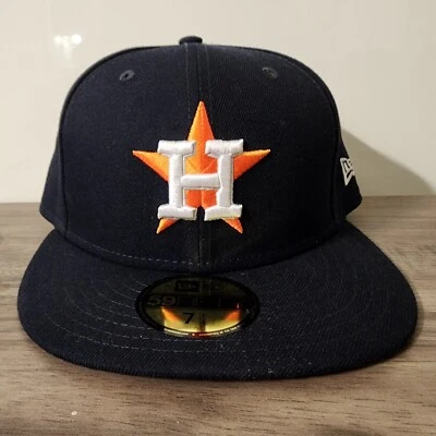 New Era Houston Astros 2023 59FIFTY Navy Blue Hat 7 1/4