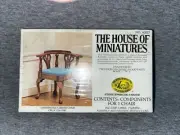 House of Miniatures #40037 - Chippendale Corner Chair Circa 1750-1780