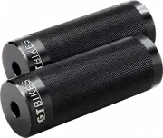 GT Cheat Code Aluminum Pegs BMX bicycle for 3/8" axles (PAIR) - BLACK
