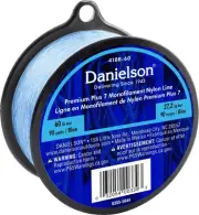 Danielson 418B-60 Plus 7 Mono Nylon Line Blue 1/8# 60Lb