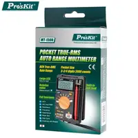 在飛比找PChome24h購物優惠-台灣寶工ProsKit口袋型真有效值電表 攜帶型電錶三用電表
