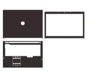 Laptop Sticker Skin Protector Guard For DELL Precision m6800