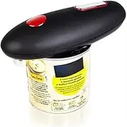TooToo Electric Can Opener, Hands-Free Automatic Tin Opener with One-Touch Operation – Safe Side-Cut Design Compact & Portable for Kitchen, Camping, Elderly & Arthritis Users