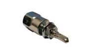 QTY 500 Vertical Hanger M10 x 25mm Metal Self Drilling Zinc Plated & Flange Nut