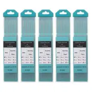 50pcs TIG Welding Tungsten Electrodes 0.04" x 7" WS2, Cyan