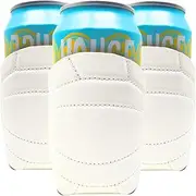 TahoeBay Volleyball Can Coolers (12-Pack) Party Decorations Sports Themed Team Accessories Favors College Ball Game Decor Bulk Beer Insulating Sleeves Soda Gift Beverage Blanks for Vinyl Neoprene