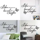 Closets Wall Sticker Home Removable Waterproof Decoration Doors Laughter