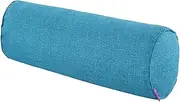 [KUYYFDS] Neck Roll Pillow 16x6 Soft Breathable Cervical Supportive Round Neck Pillow Pearl Cotton Bolster with Washable Cover Arm Back Support During Sleep Roll