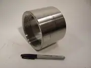 ws 4 " npt STAINLESS PIPE COUPLING 316 MARINE STAINLESS COUPLER