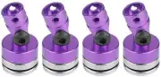 NHX NHX6077PP Aluminum Magnetic Body Mount Set Purple : 1/10