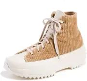 CONVERSE RUN STAR HIKE PLATFORM WOMEN SIZE 9.5 & 10.5 NEW STRIPED KNIT COMFORT