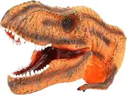 POENVFPO Dinosaur Hand Puppet,Realistic Soft Dinosaur Animal Head Toys Role Play Interesting Toy Kids (Allosaurus)