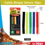 10X Cable Organizer Earphone USB Cord Winder Strap Wire Management Home Office