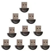 10X Universal Mini USB2.0 EDR Wireless Bluetooth Dongle Adapter For Laptop PC