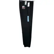 DOCKERS Signature Khaki Straight Leg Pants in Black Men's 34 x 32