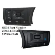 25550-6RF6B Steering Wheel Audio Volume Cruise Control Switch For 2022-24 Nissan