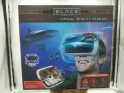 Black Series Smartphone 360 Degree Virtual Reality Headset w/ Head Strap