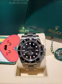 在飛比找Yahoo!奇摩拍賣優惠-【已交流】勞力士 114060 ROLEX 黑水鬼 無曆 陶