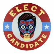 Elect Candidate | They Live movie campaign sticker | They Live | Pop Culture