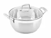 100% Genuine! SCANPAN Impact 28cm 6L Stew Pot 18/10 Stainless Steel! RRP $219.00