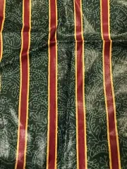 Longaberger 1998 Glad Tidings Basket Liner - Imperial Stripe - OTE