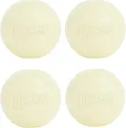 Chuckit! Glow in The Dark Bouncy Balls - Ball for Dogs, Chuckit Dog Toy, Max Glow Balls - Medium, 2.5 Inch, Pack of 4