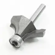 1/4 x 1" Carpenter Carbide-tipped 2-Flute Router Roundover Bit