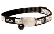 Rogz ReflectoCat Collar - Black Cat Small
