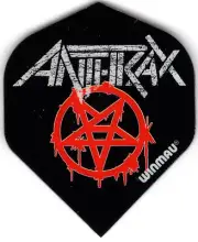 ANTHRAX PENTAGRAM Dart Flights: 3 per set
