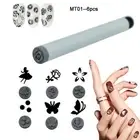 Simple Design DIY Nail Nail Art Stamp Pen Set Art Dotting Tools Set For Girl _yy