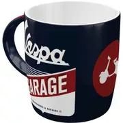 Nostalgic Art Vespa Garage 330ml Ceramic Mug Office Tea/Coffee Cup w/ Handle