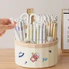 360° Rotating Desk Organizer Large-capacity Storage Rack Storage Box