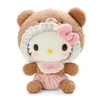 在飛比找momo購物網優惠-【SANRIO 三麗鷗】拿鐵小熊系列 熊寶寶造型絨毛娃娃 H