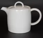 Crate & Barrel - Reflections White - Teapot w/ Lid - by Nikko - 5 Cup
