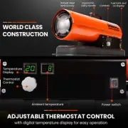 20kW Diesel Industrial Space Heater with 300m2 Coverage and 10hr Runtime