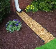 Gutter Splash Block Downspout Rain Diverter 38" Water Channel Guard Divert