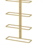 9 Bottles Wall Mounted Wine Rack
