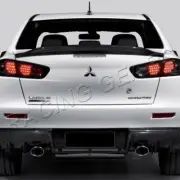 FIT MITSUBISHI LANCER EVOLUTION EVO 10 REAL CARBON FIBER REAR TRUNK SPOILER WING (for: Mitsubishi)