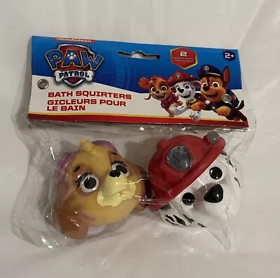 Nickelodeon Paw Patrol Bath Squirters, Set Of 2, Skye & Marshall